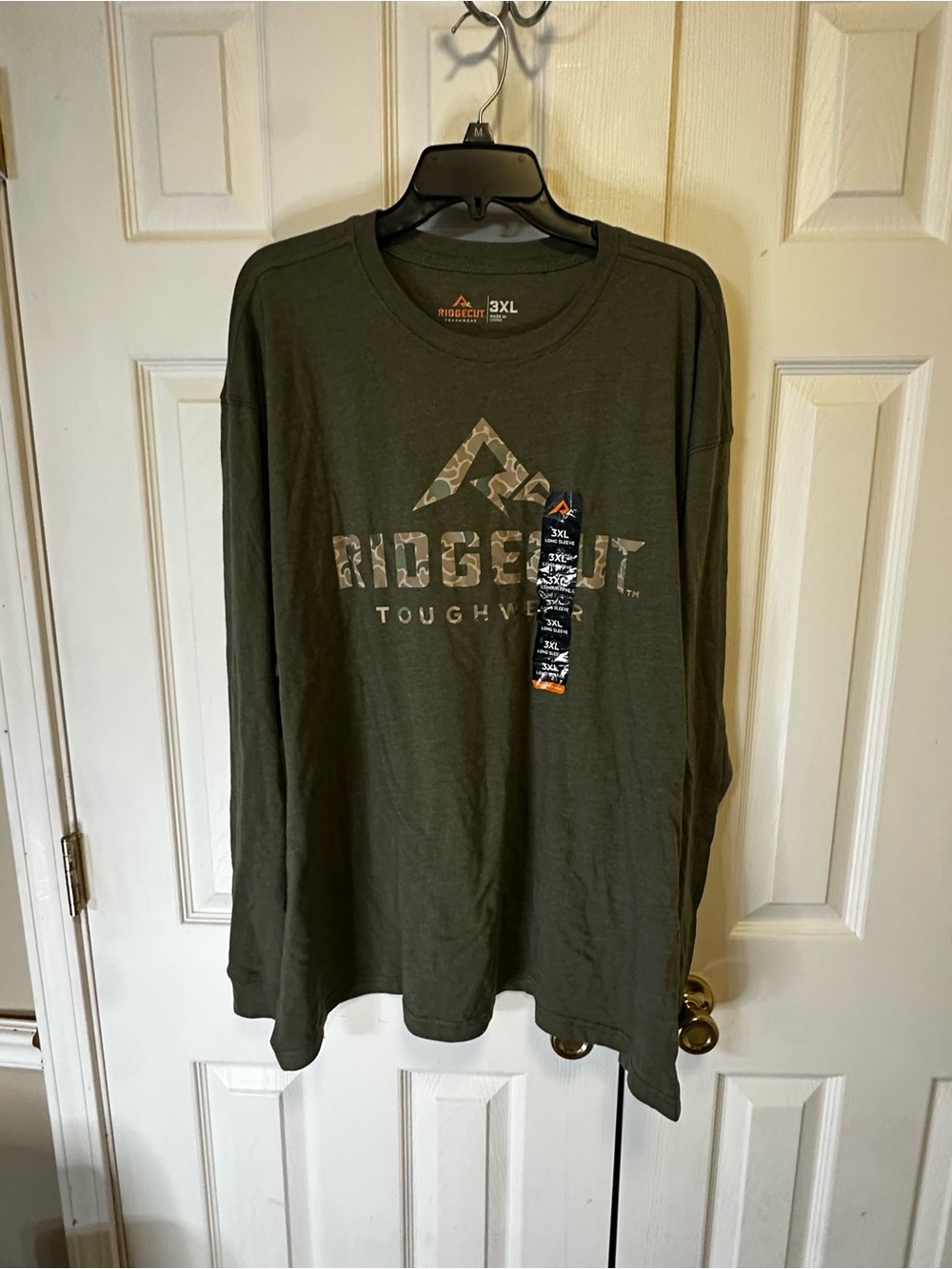 Ridgecut Toughwear Men's Long Sleeve Shirt - Olive Green